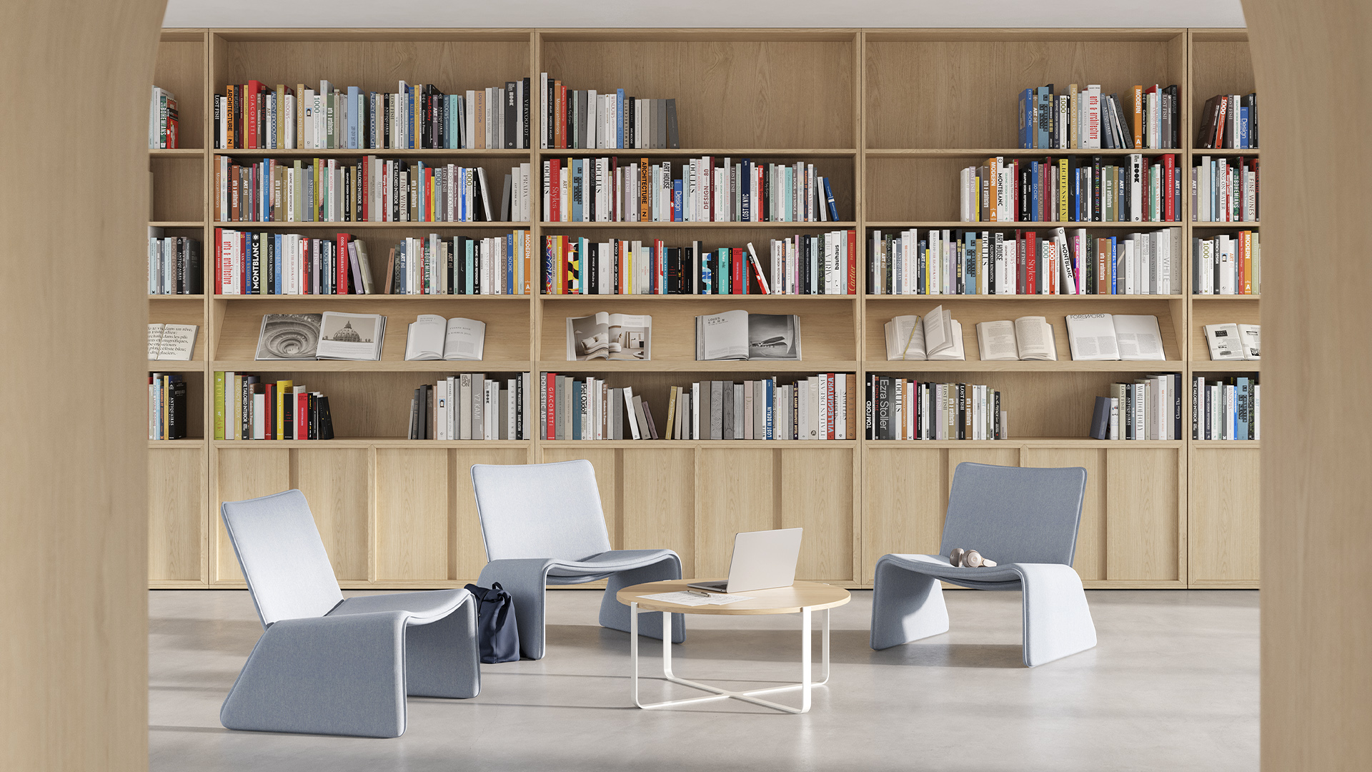 Fin Lounge Chair, Lifestyle