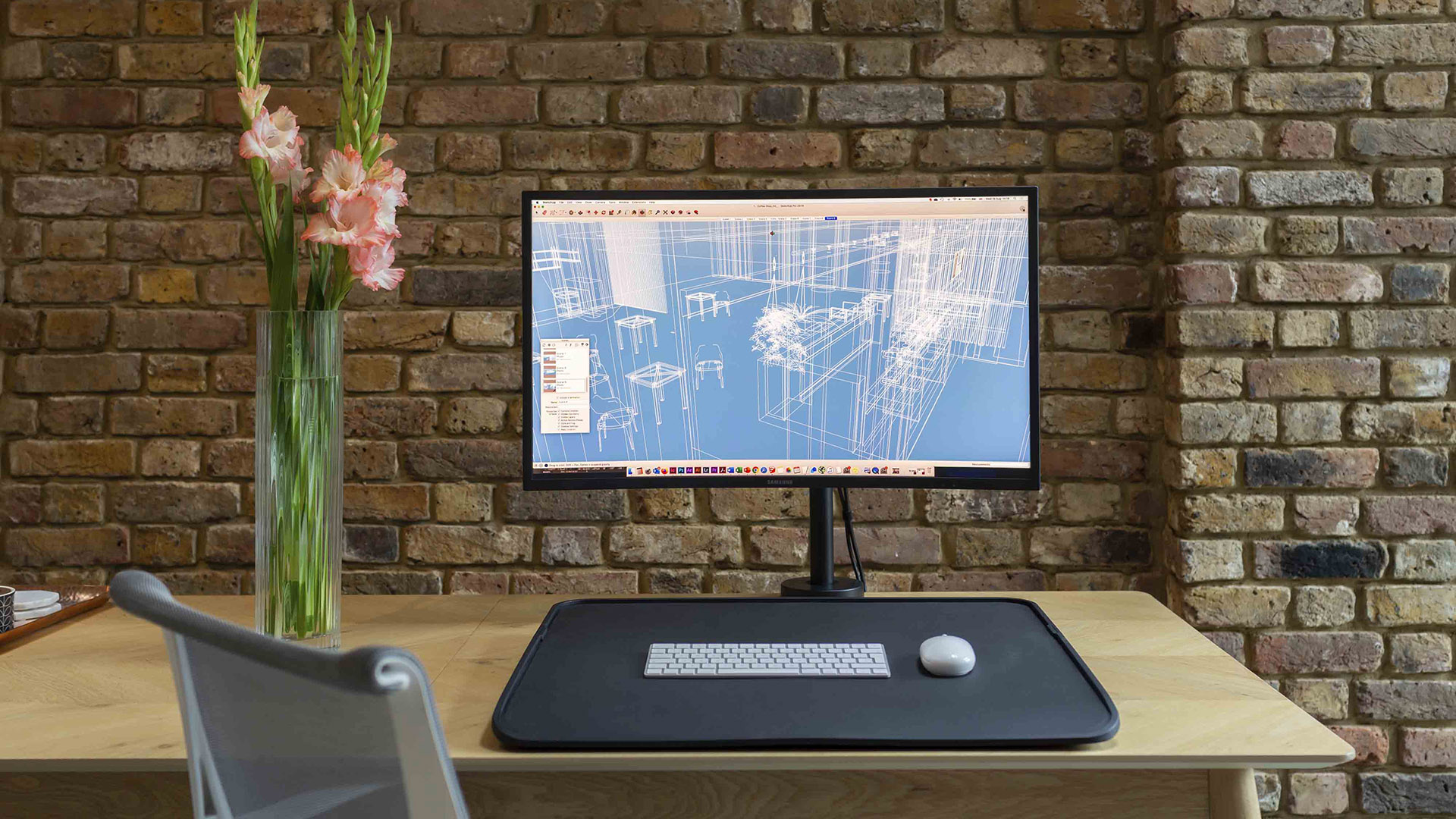 Monto Height Adjustable Workstation, Lifestyle