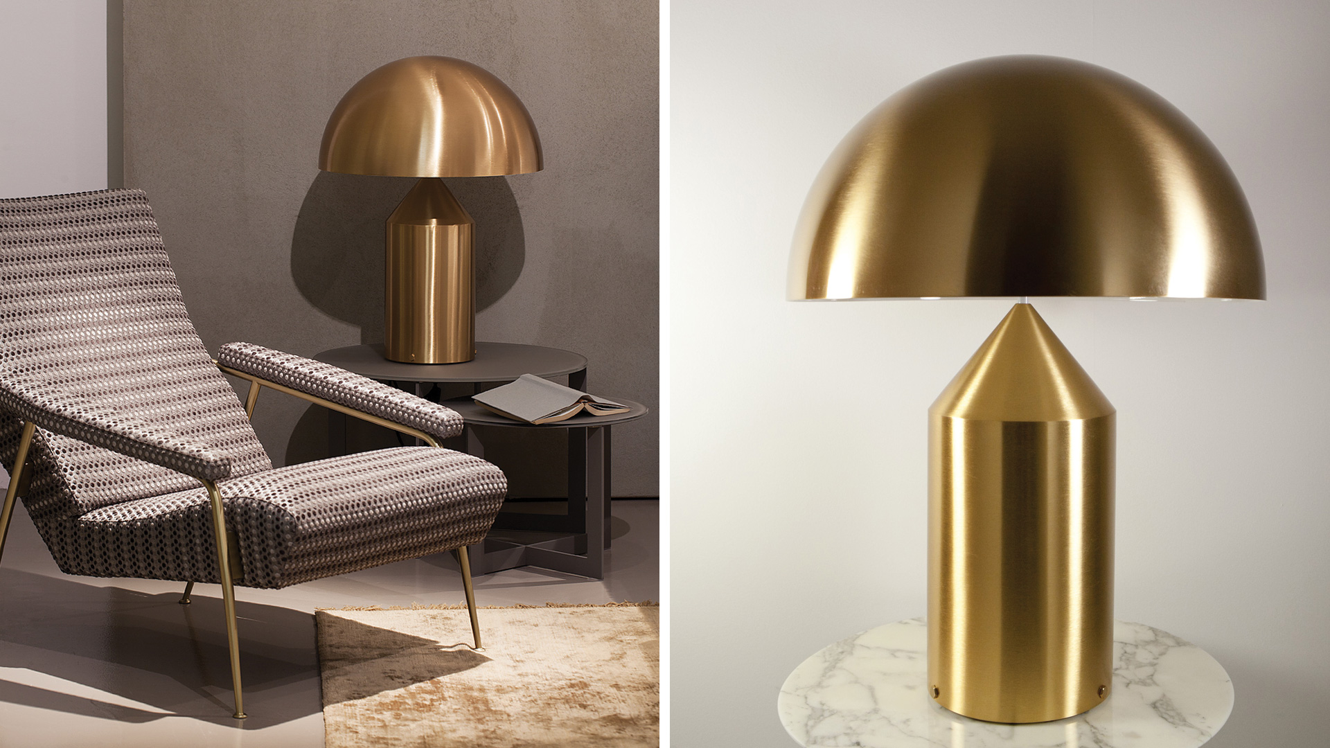 Atollo Table Lamp, Metal - Lifestyle