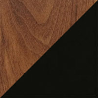 American Black Walnut & Black Aluminium