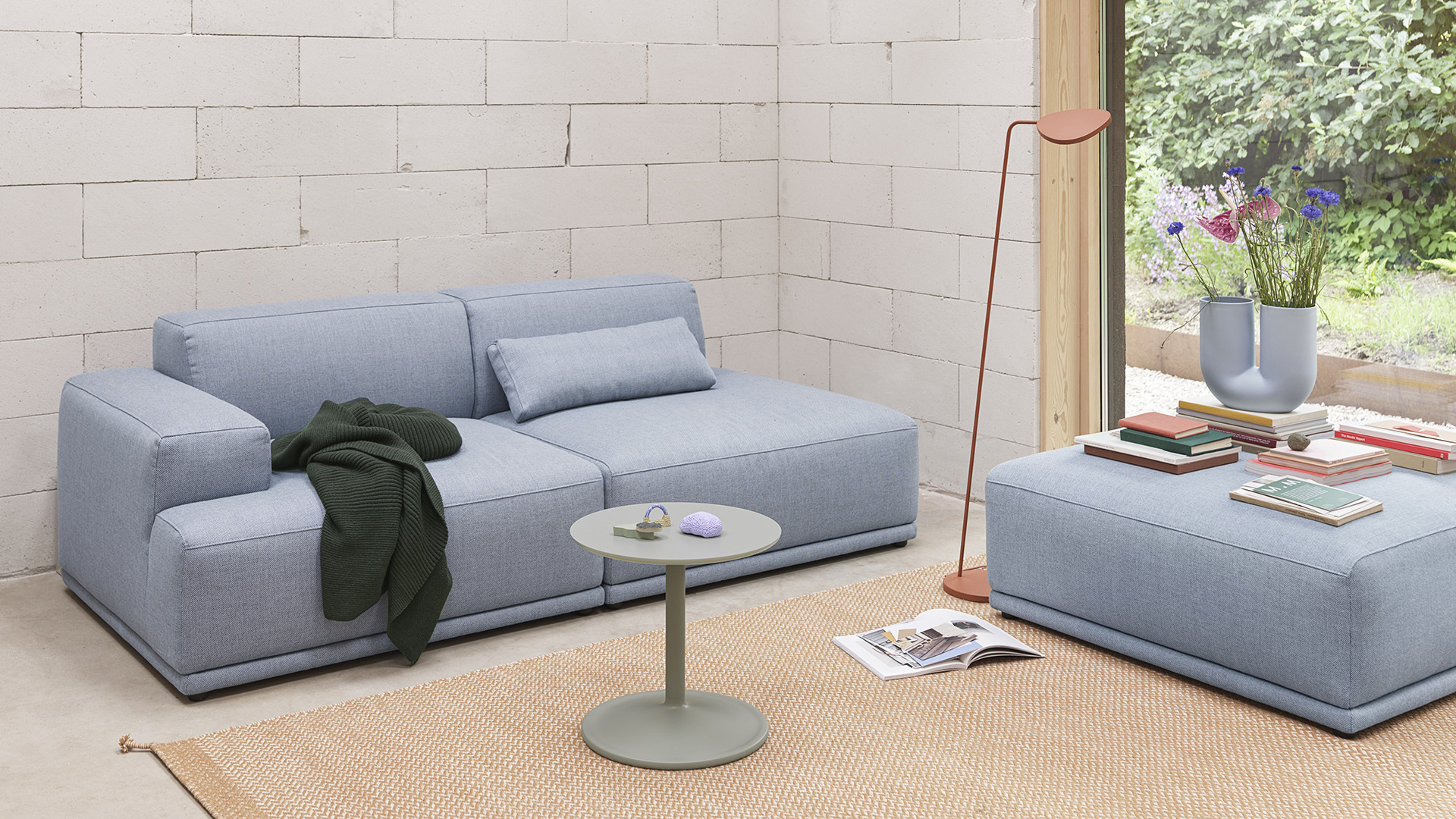 Connect Soft Modular Sofa, 2 Seater, Lifestyle