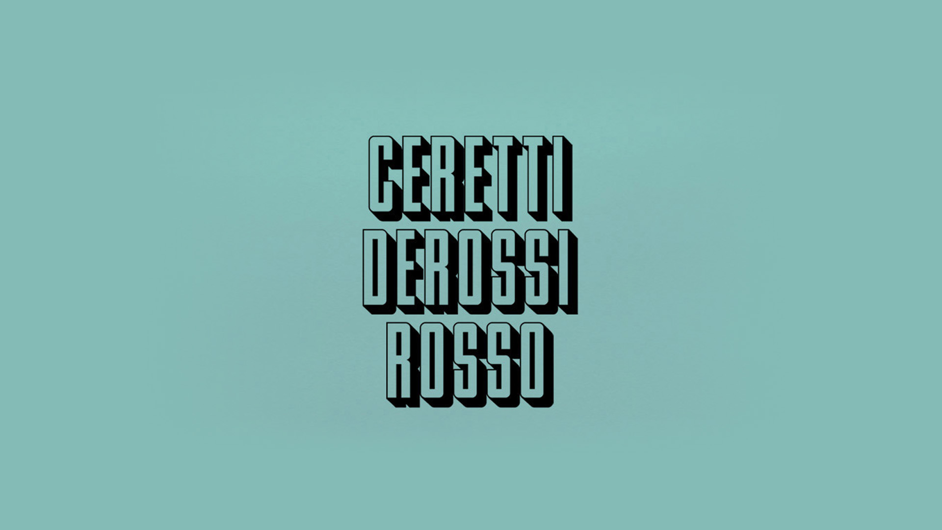 Ceretti Derossi Rosso